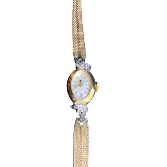 Vintage Benrus Duchess Wristwatch 1203-318 10K Gold Filled Band For Parts - Picture 5 of 10